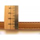 Anse de sac bandoulière réglable en cuir synthétique 1.4x115-124cm ( camel )